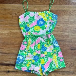 Vintage Sea Waves Playsuit